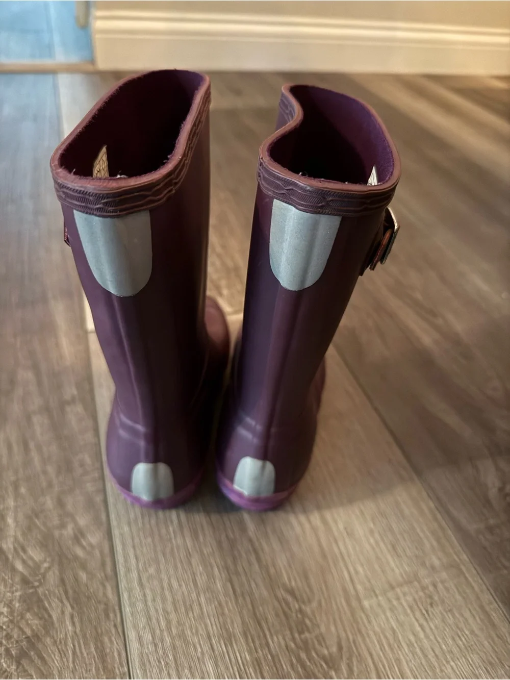 Hunter Women's Plum Tall Rain Boots